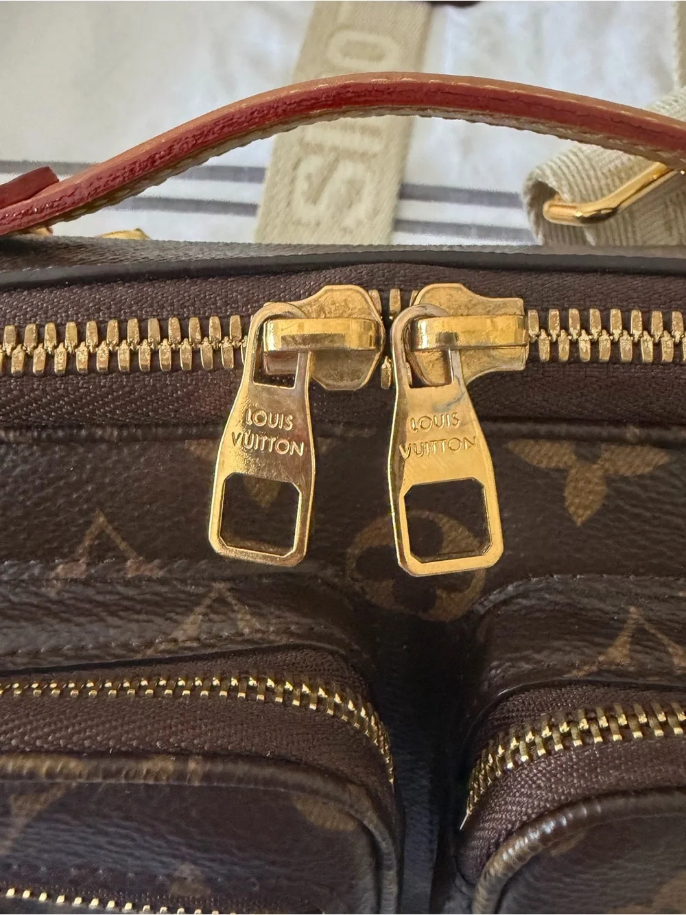 Louis Vuitton Monogram utility bag